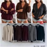 Swetry damskie POLSKA _ Size uni_paczka 8szt_mix kolor 6102782