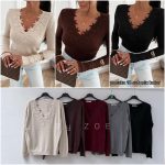 Swetry damskie POLSKA _ Size uni_paczka 8szt_mix kolor 6891948