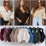 Swetry damskie POLSKA _ Size uni_paczka 6szt_mix kolor 6891959