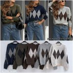 Swetry damskie POLSKA _ Size uni_paczka 8szt_mix kolor 6891962