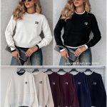 Swetry damskie POLSKA _ Size uni_paczka 8szt_mix kolor 6891968