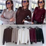 Swetry damskie POLSKA _ Size uni_paczka 8szt_mix kolor 6891975