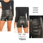 Spodenki skórzane Damskie _size 34-42_ paczka 10szt_ 6892192