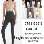 Legginsy/Getry DAMSKA _size s-xl_paczka 12 szt_mixkolor 8989134