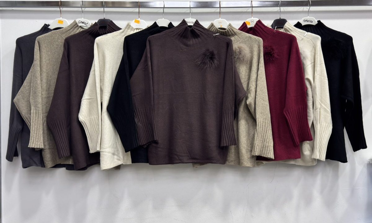 Swetry Damskie wloskie_size uni_paczka 6szt_mix kolor 8989142