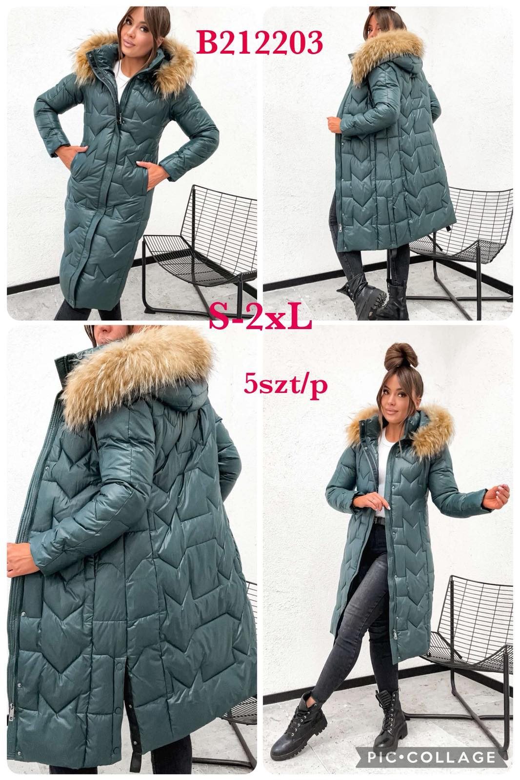 Kurtki Damskie _size s-2xl_paczka 5szt_1kolor 8989172
