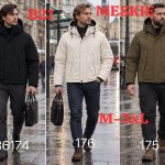 Kurtki MĘSKA _size m-3xl_paczka 5szt_1kolor 8989286