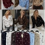 Swetry Damskie wloskie _size uni_ paczka 12szt_ mix kolor 8989315