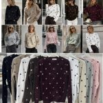 Swetry Damskie wloskie _size uni_ paczka 12szt_ mix kolor 8989321