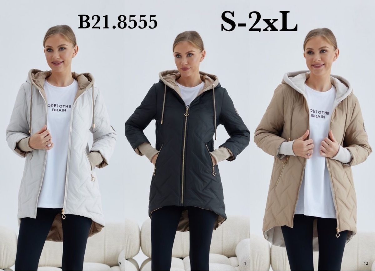 Kurtki Damskie _size s-2xl_paczka 5szt_1kolor 8989322