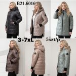 Kurtki Damskie _size 3-7xl_paczka 5szt_1kolor 8989324
