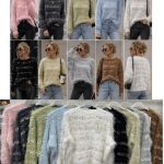 Swetry Damskie wloskie _size uni_ paczka 12szt_ mix kolor 8989327