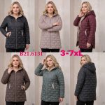 Kurtki Damskie _size 3-7xl_paczka 5szt_1kolor 8989331