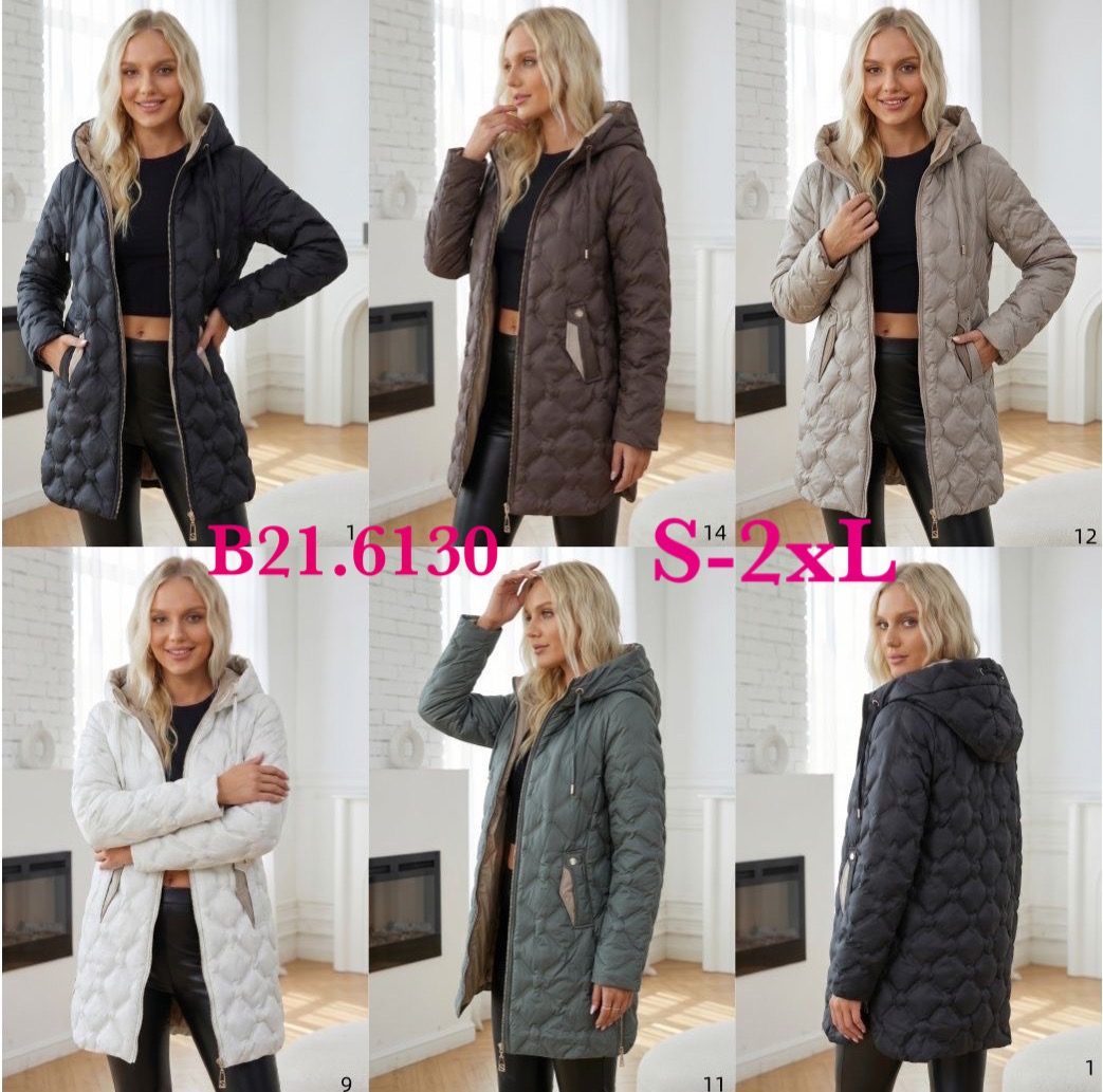 Kurtki Damskie _size s-2xl_paczka 5szt_1kolor 8989334
