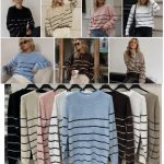 Swetry Damskie wloskie _size uni_ paczka 12szt_ mix kolor 8989335
