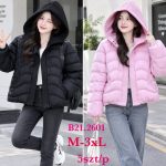 Kurtki Damskie _size m-3xl_paczka 5szt_1kolor 8989343