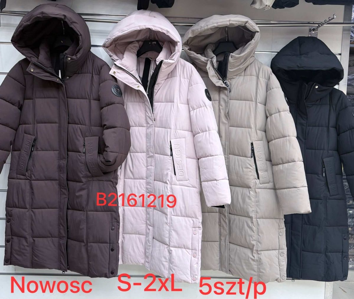 Kurtki Damskie _size s-2xl_paczka 5szt_1kolor 8989189