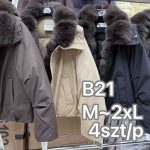 Kurtki Damskie _size m-2xl_paczka 4szt_1kolor 8989212