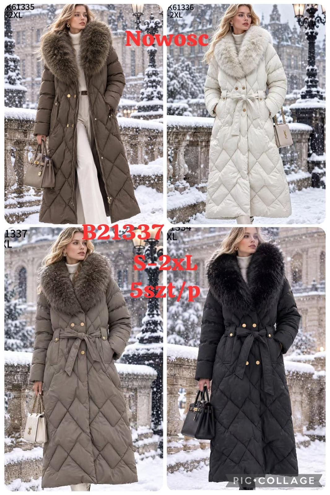 Kurtki Damskie _size s-2xl_paczka 5szt_1kolor 8989238