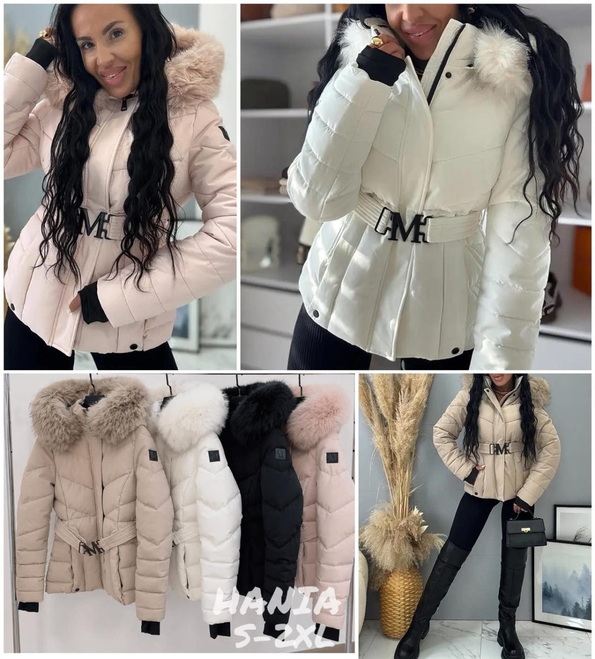 Kurtki DAMSKA _size s-2xl_paczka 8 szt_1kolor 8989243