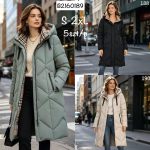 Kurtki Damskie _size s-2xl_paczka 5szt_1kolor 8989253