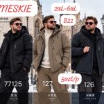 Kurtki MĘSKA _size 2-6xl_paczka 5szt_1kolor 8989261