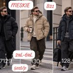 Kurtki MĘSKA _size 2-6xl_paczka 5szt_1kolor 8989263