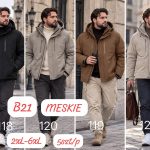 Kurtki MĘSKA _size 2-6xl_paczka 5szt_1kolor 8989265