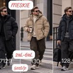 Kurtki MĘSKA _size 2-6xl_paczka 5szt_1kolor 8989267