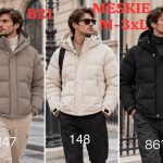 Kurtki MĘSKA _size m-3xl_paczka 5szt_1kolor 8989274