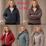 Kurtki Damskie _size 3-7xl_paczka 5szt_1kolor 8989389