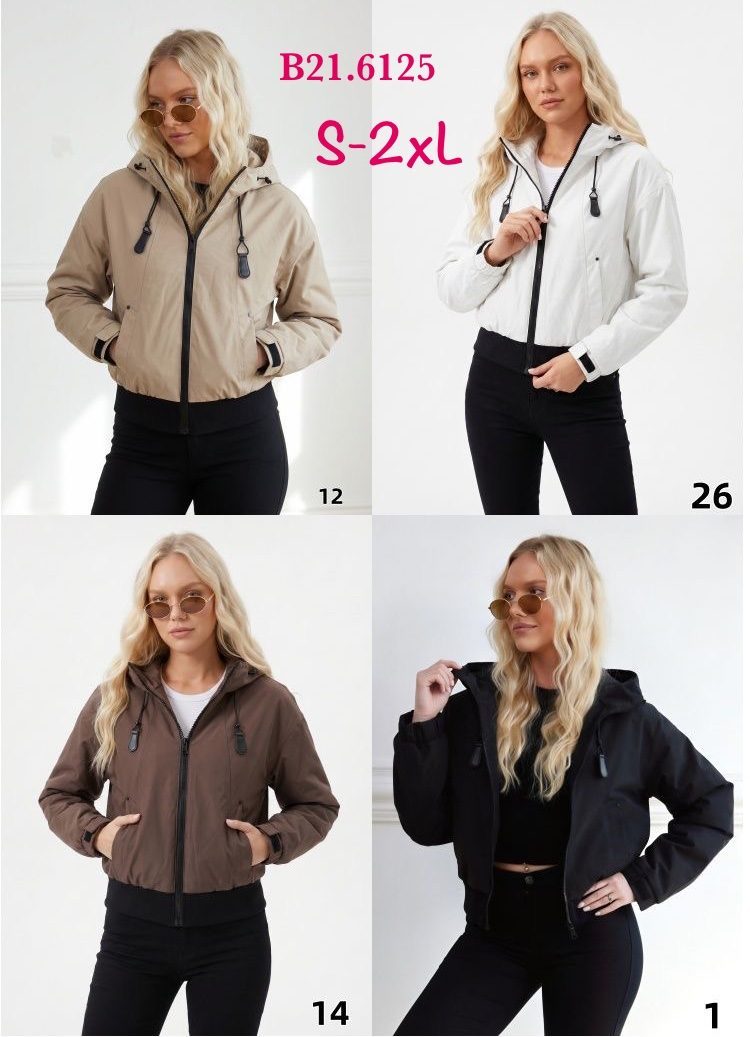 Kurtki Damskie _size s-2xl_paczka 5szt_1kolor 8989392