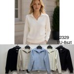 Swetry Damskie _size uni_paczka 8szt_mix kolor 9259780