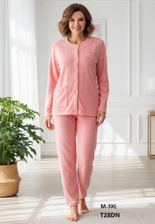 Piżamy DAMSKA TURECKA _size m-3xl_paczka 10 szt_mixkolor 9259788