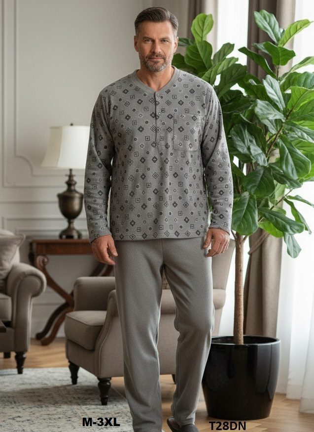 Piżamy MĘSKA_size m-3xl_paczka 10 szt_mixkolor 9259796