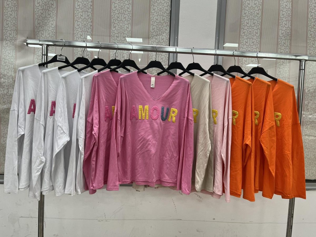Bluzki Damskie wloskie _size uni_ paczka 6szt_ mix kolor 9259802