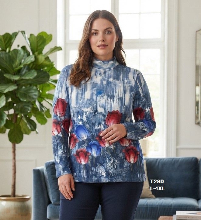 Bluzki DAMSKA TURECKA _size l-4xl_paczka 12 szt_mixkolor 9259804