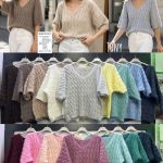 Swetry Damskie wloskie _size uni_ paczka 6szt_ mix kolor 9259811