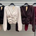 Bluzki Damskie wloskie _size uni_ paczka 6szt_ mix kolor 9259734