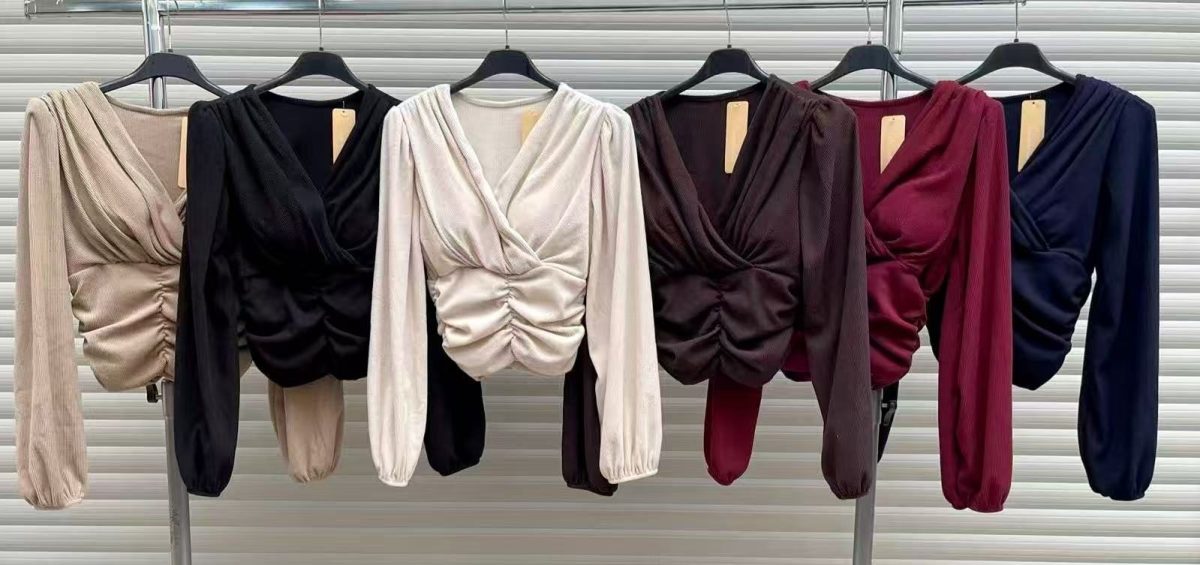 Bluzki Damskie wloskie _size uni_ paczka 6szt_ mix kolor 9259734