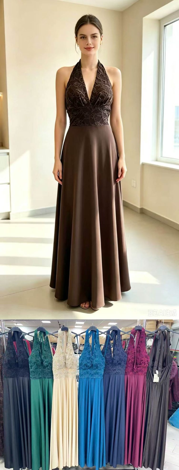 Sukienki Damskie wloskie _size uni_ paczka 6szt_ mix kolor 9259737
