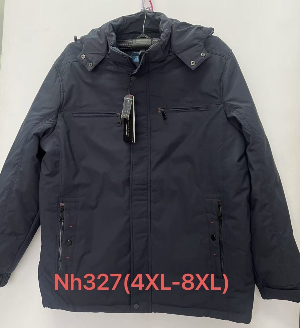 Kurtki MĘSKA_size 4-8xl_paczka 5 szt_1kolor 9259744