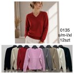 Swetry Damskie _size s-xl_paczka 12szt_mix kolor 9259762