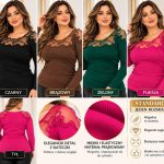 Bluzki DAMSKA TURECKA _size uni_paczka 6 szt_mixkolor 6465007