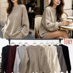 Swetry Damskie wloskie _size uni_ paczka 6szt_ mix kolor 6465032