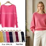 Swetry Damskie _size s-xl_paczka 10szt_mix kolor 6465050