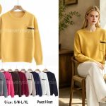 Swetry Damskie _size s-xl_paczka 10szt_mix kolor 6465058