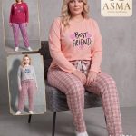 Piżamy DAMSKA TURECKA _size l-4xl_paczka 15 szt_mixkolor 6465067