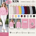 Swetry Damskie _size s-xl_paczka 10szt_mix kolor 6465081