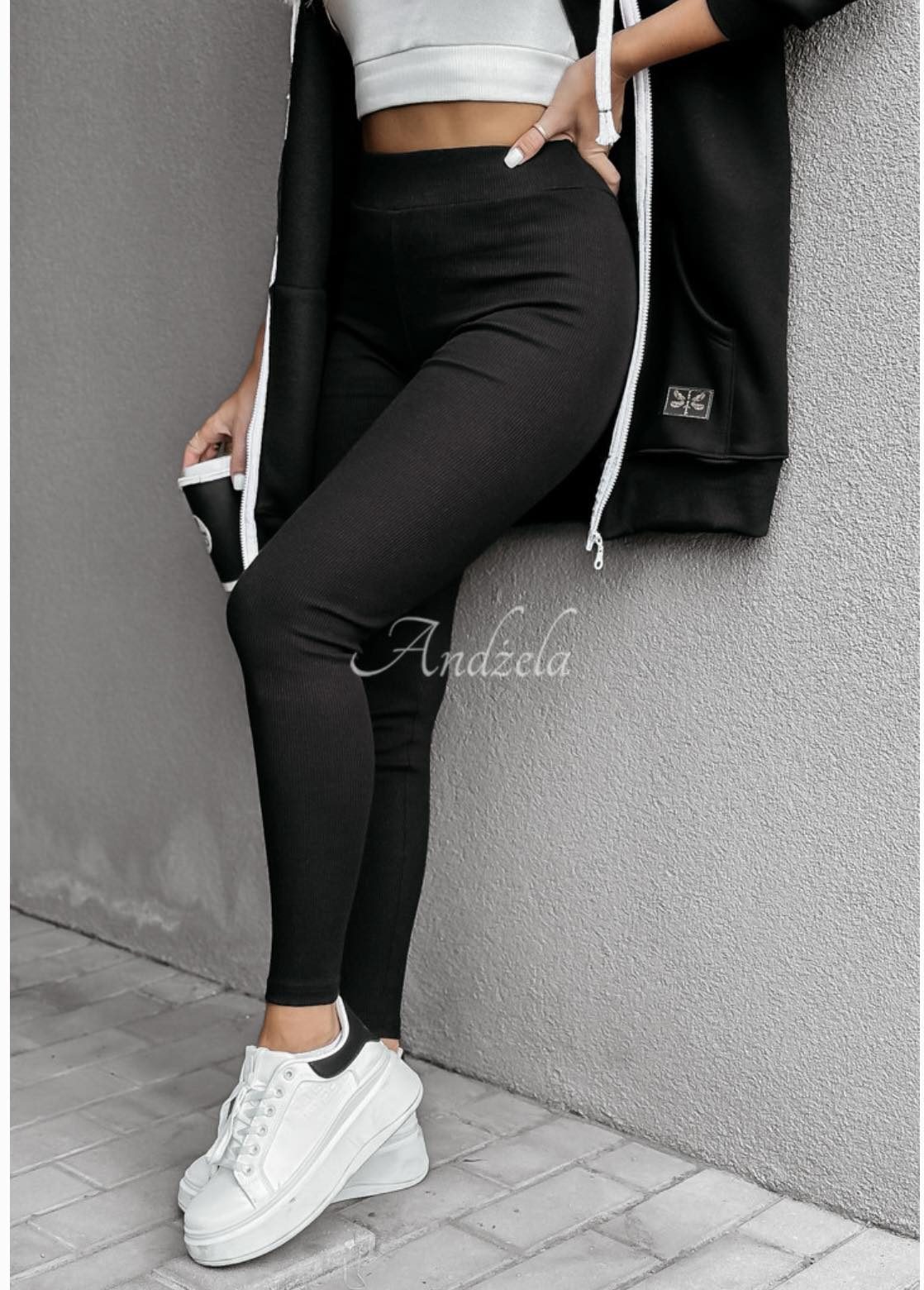 Legginsy/Getry DAMSKA POLSKA_size s-l_paczka 4 szt_1kolor 6465174